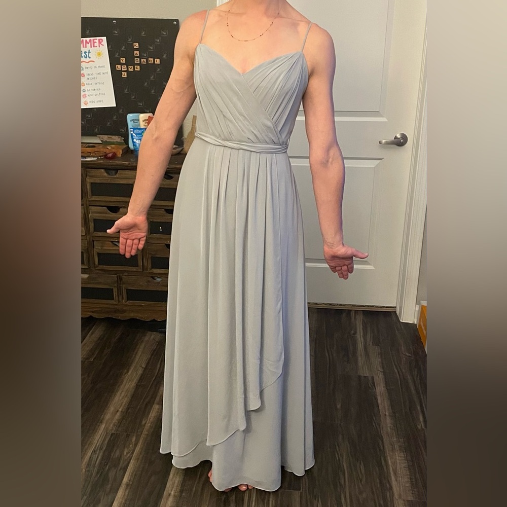 Dusty Blue Dress